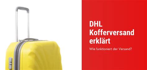 dhl koffer versenden.